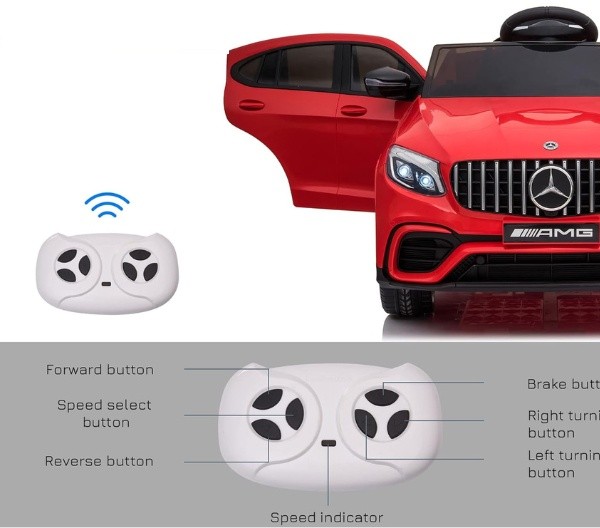 Электромобиль KidsCar Mercedes Benz Red 8690014BR