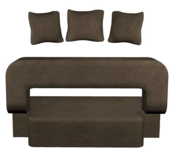 Бескаркасный диван Tiara Caprice 3 Extra Dark Beige