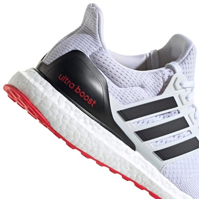Adidași pentru bărbați Adidas Ultraboost 1.0 Ftwr Cloud White/Core Black/Better Scarlet, s.40