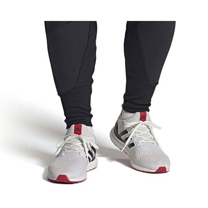 Кроссовки мужские Adidas Ultraboost 1.0 Ftwr Cloud White/Core Black/Better Scarlet, s.42