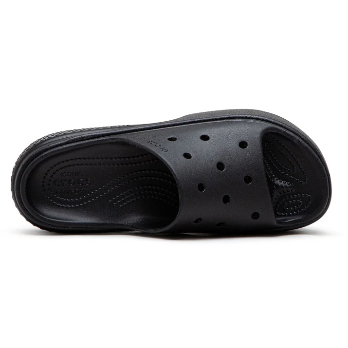 Șlapi pentru femei Crocs Stomp Slide Black, s.39-40