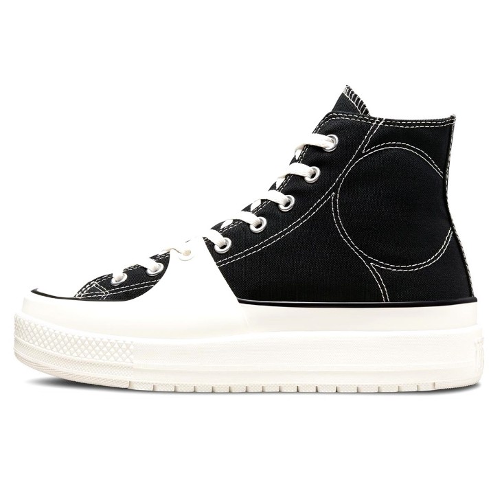 Ghete pentru dame Converse Chuck Taylor All Star Construct - Deco Stitch Black, s.41