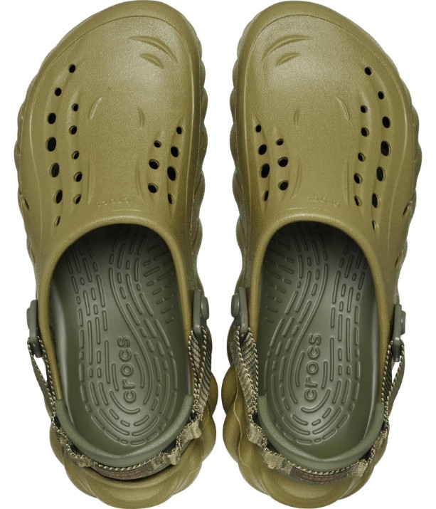 Мужские сабо Crocs Echo Clog Aloe Darkolivegreen, s.46-47