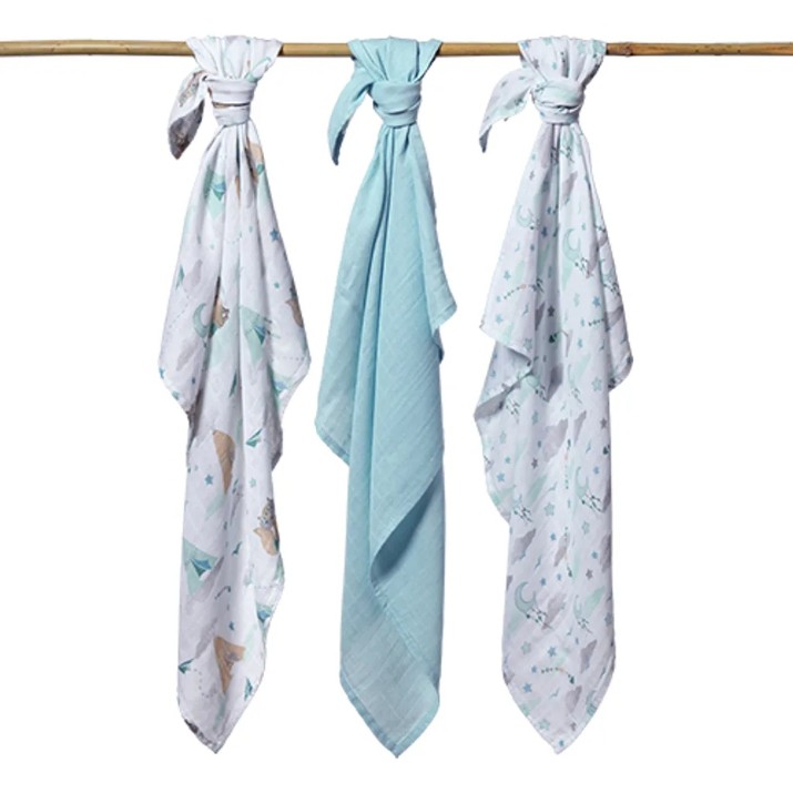Пелёнки BabyOno Bambus 3pcs (397/12)