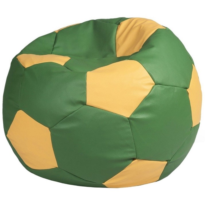 Fotoliu puf BeanBag Ares XL Зеленый/Бежевый