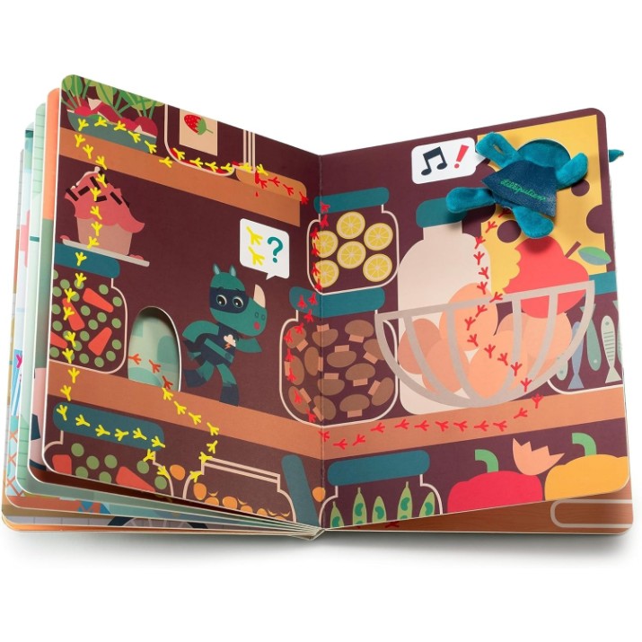 Развивающая книжка для малышей Lilliputiens Super Marius LP83322