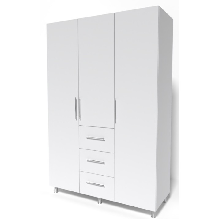 Шкаф Smartex N12 160x52x210cm Белый