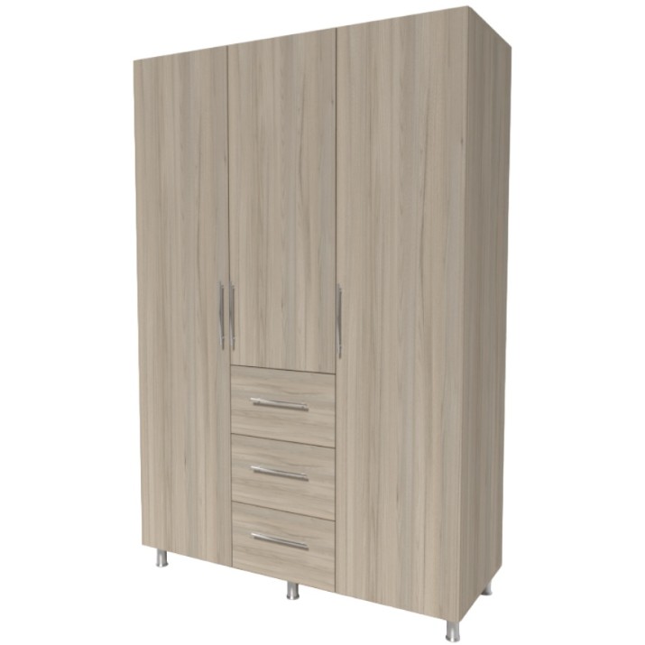 Шкаф Smartex N12 180x52x210cm Дуб Светлый