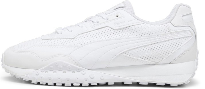 Adidași pentru bărbați Puma Blktop Rider Leather Puma White/Glacial Gray, s.42.5