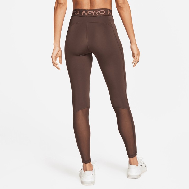 Женские леггинсы Nike W Np 365 Tight Baroque Brown/White, s.M