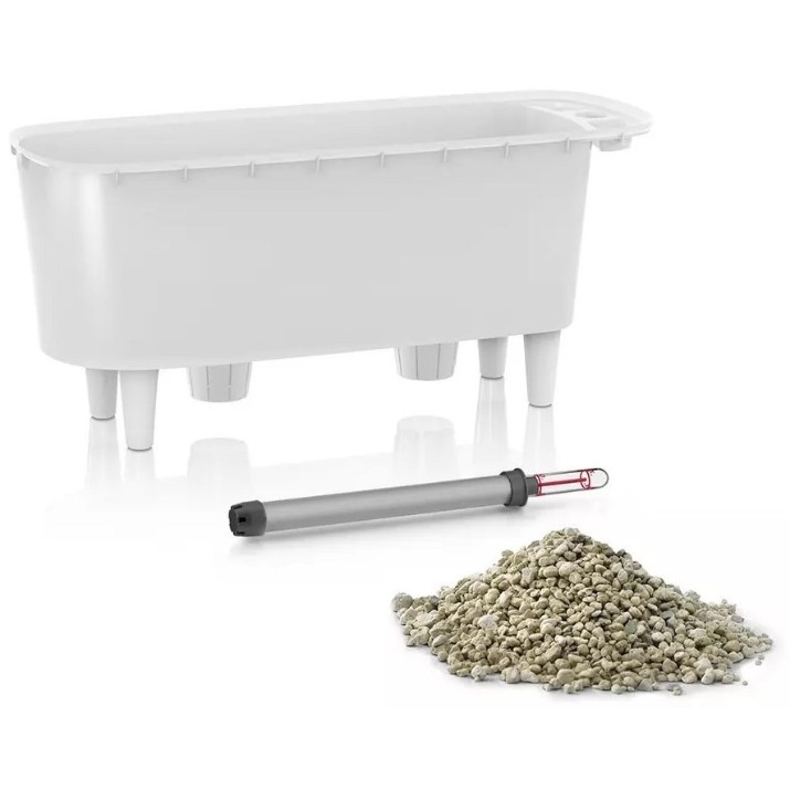 Ghiveci Lechuza Delta Premium 10 White