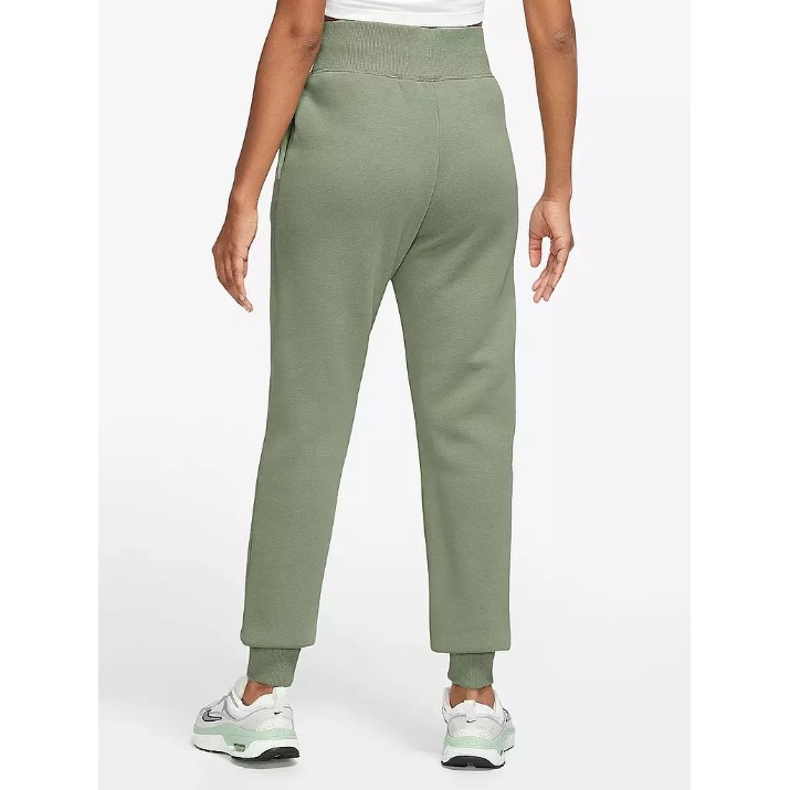 Pantaloni spotivi de dame Nike W Nsw Phnx Flc Hr Pant Std Oil Green/Black, s.XXS