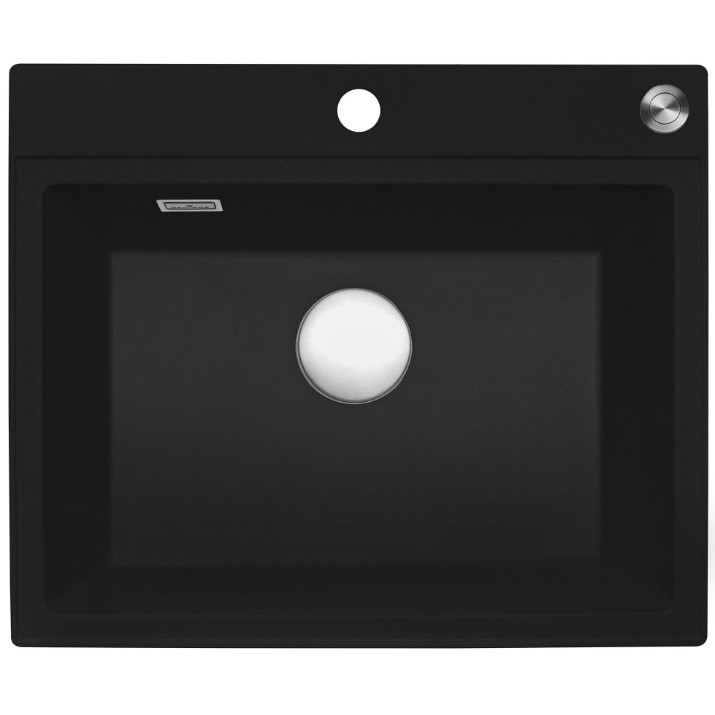 Chiuvetă de bucătărie Reginox Paris 54 Tapwing Black Silvery