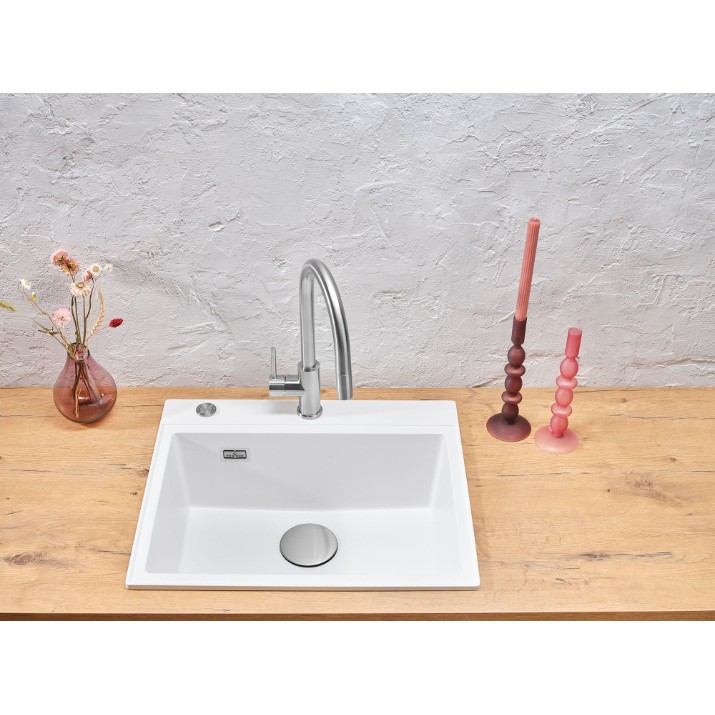 Chiuvetă de bucătărie Reginox Paris 54 Tapwing Pure White