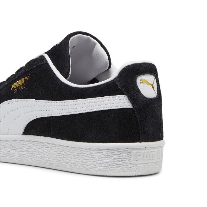 Ghete pentru bărbați Puma Suede Classic Puma Black/White, s.40.5