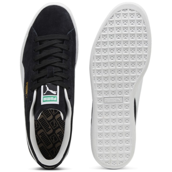 Ghete pentru bărbați Puma Suede Classic Puma Black/White, s.44.5