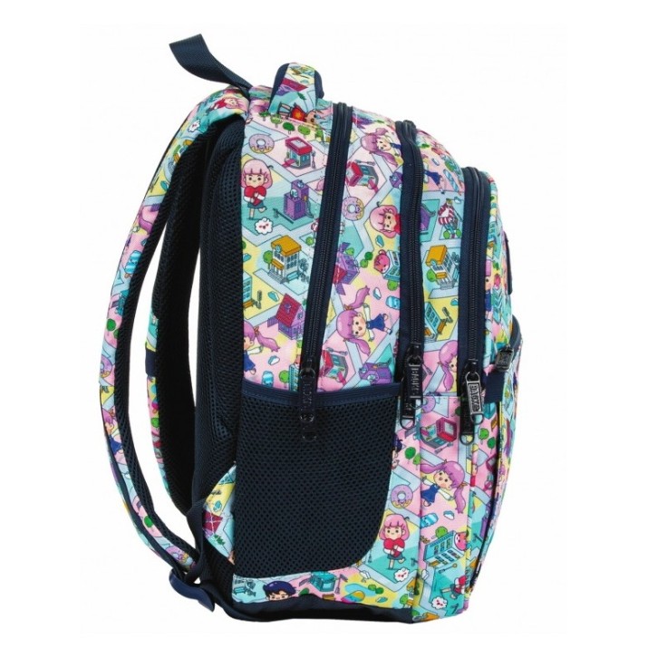Rucsac școlar BackUP City PLB5P01