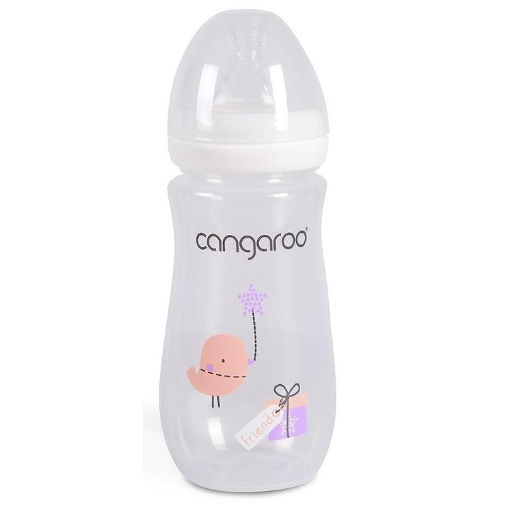 Бутылочка для кормления Cangaroo Birdy Blu Girl C0563 300ml