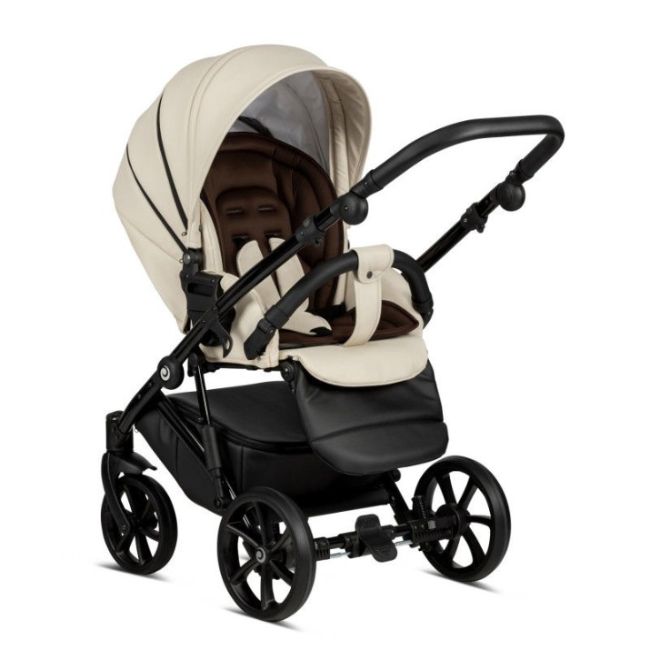 Коляска Tutis Viva 4 Leather 2in1 Vanilla (1202086)