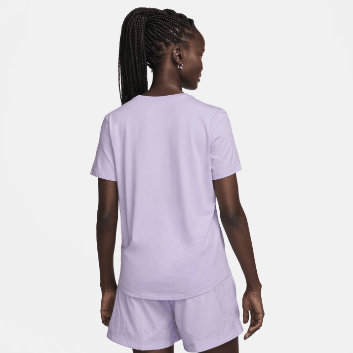 Женская футболка Nike W Nsw Tee Club Violet Mist/White, s.XS