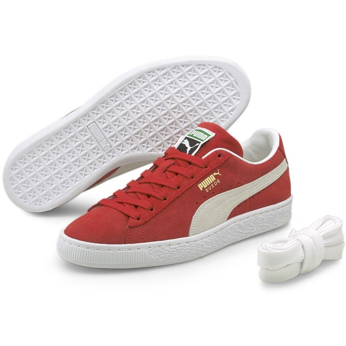 Adidași pentru bărbați Puma Suede Classic XXI High Risk Red/Puma White, s.42