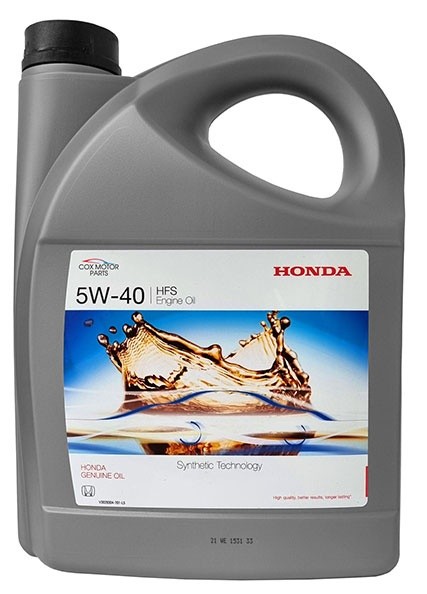 Моторное масло Honda HFS-E 5W-40 4L