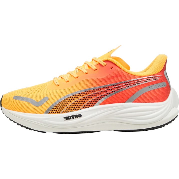 Кроссовки женские Puma Velocity Nitro 3 Wn Puma White/Sunset Glow, s.37