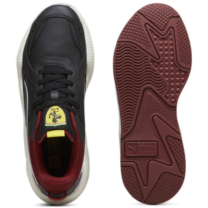 Adidași pentru bărbați Puma Ferrari Rs-X Puma Black/Intense Red, s.45