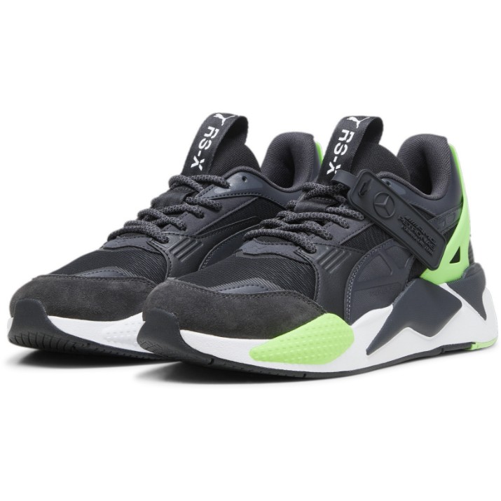 Кроссовки мужские Puma Mapf1 Rs-X T Puma Black/White/Fizzy Green, s.41