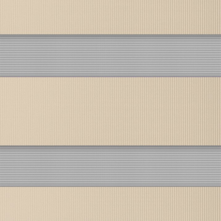 Рулонные шторы Msrolls Day Night 2244/4 Beige/Gray 0.40x1.70m