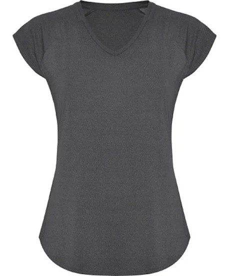 Tricou de dame Roly Avus 6658 Heather Ebony, s.S