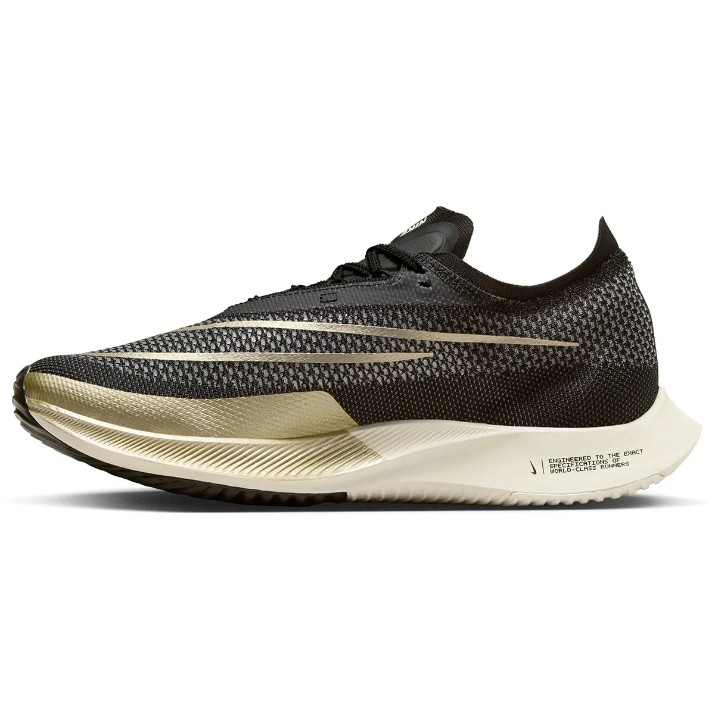 Кроссовки мужские Nike M Zoomx Streakfly Black/White/Sail/Metallic Gold Grain, s.45