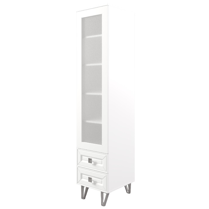 Витрина ML-Mobila Мира №6 450х500 Белый