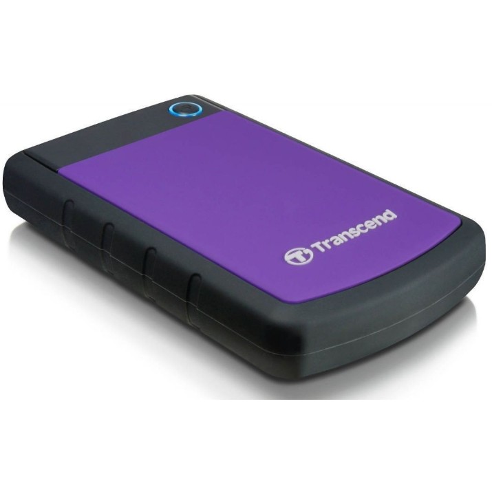 Внешний жесткий диск Transcend StoreJet 25H3P 1Tb Rubber Grey/Violet
