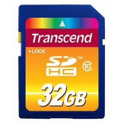 Карта памяти Transcend SDHC 32Gb Class 10 (TS32GSDHC10)