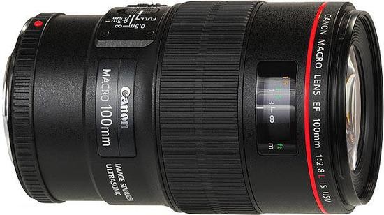 Объектив Canon EF 100mm f/2.8L Macro IS USM