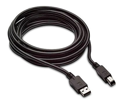 USB Кабель Cablexpert USB 2.0 AM/BM 1.8 m Black (CCP-USB2-AMBM-6)
