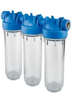 Carcasă pentru filtru Atlas Filtri DP 10 trio 1