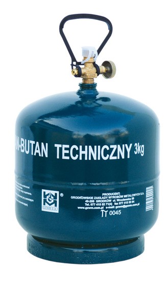 Butelie gaz GZWM Camping Cylinder 7.2L