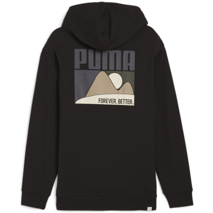 Hanorac pentru bărbați Puma Better Sportswear Hoodie Puma Black, s.M