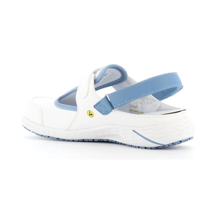 Saboți Safety Jogger Oxypas Carly Light Blue, s.36