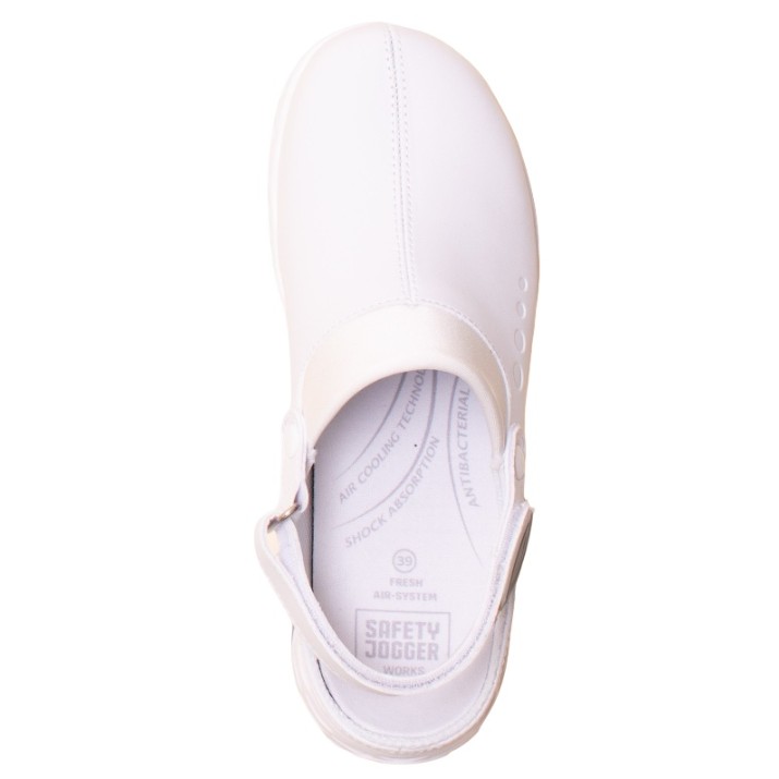 Saboți Safety Jogger Oxypas Dany White, s.39