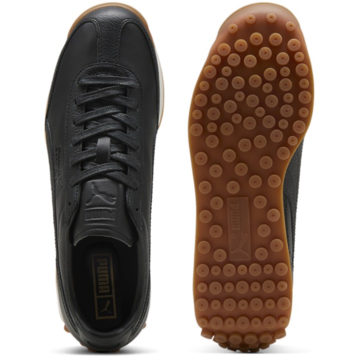 Adidași pentru bărbați Puma Easy Rider Lth Puma Black/Frosted Ivory, s.44.5