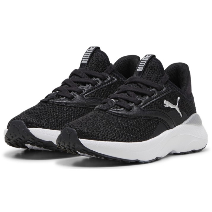 Adidași pentru copii Puma Soft Mayve Ps Puma Black/White, s.31