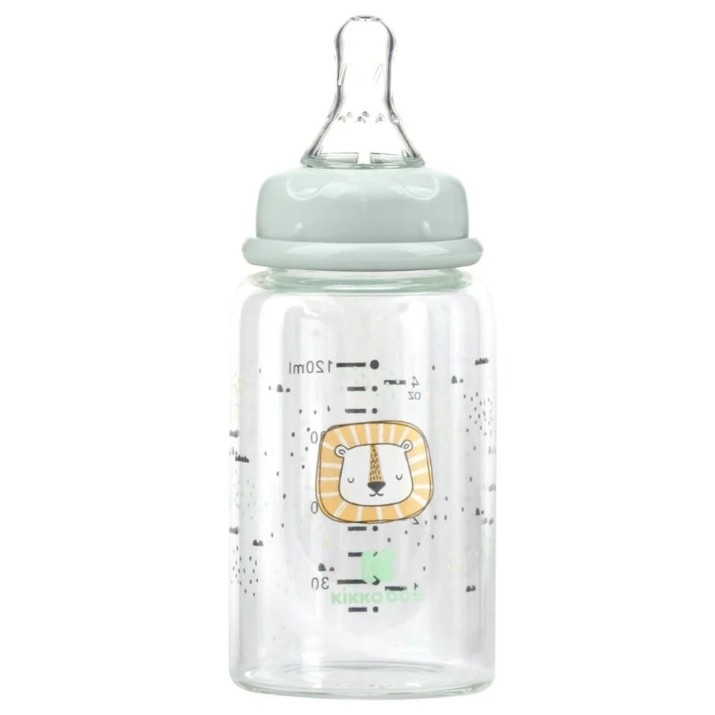 Biberon pentru bebeluș Kikka Boo Savanna Mint 120ml (31302020116)
