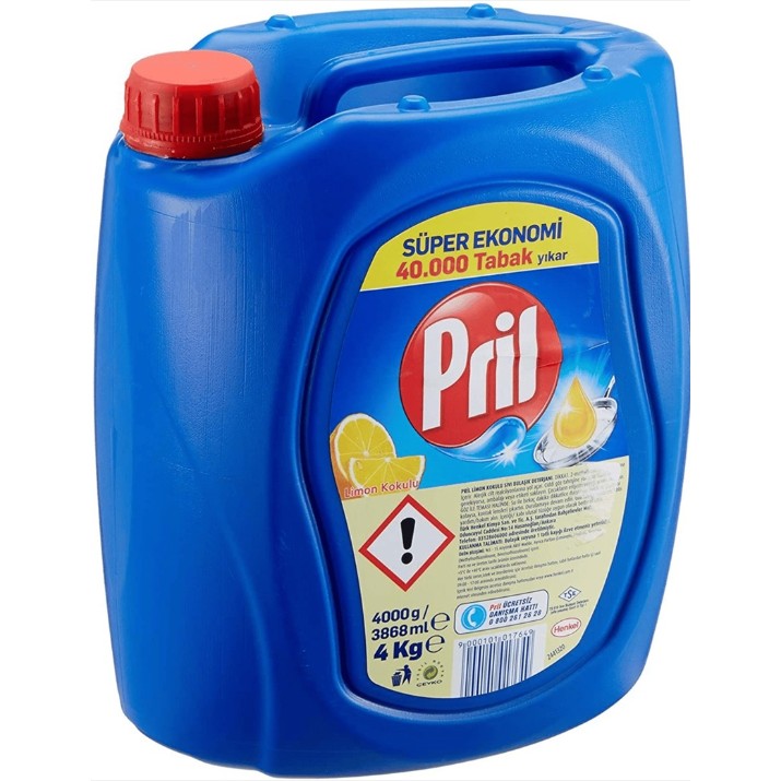 Средство для мытья посуды Pril Lemon 4kg