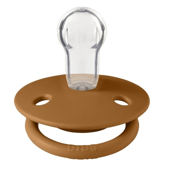 Suzeta BIBS De Lux 2 Pack 0-36months Haze/Caramel (150233)
