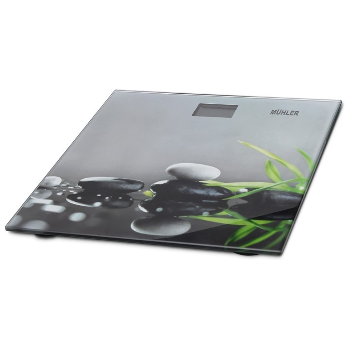 Cântar de podea Muhler MSC-3077 Bamboo Spa
