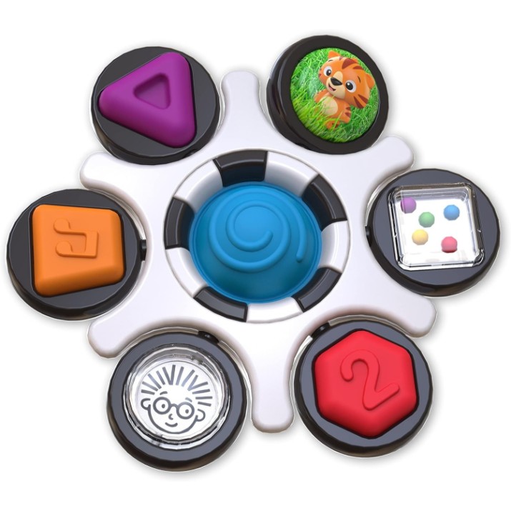 Joc educativ Baby Einstein Curiosity Clutch Twist & Pop (12491)