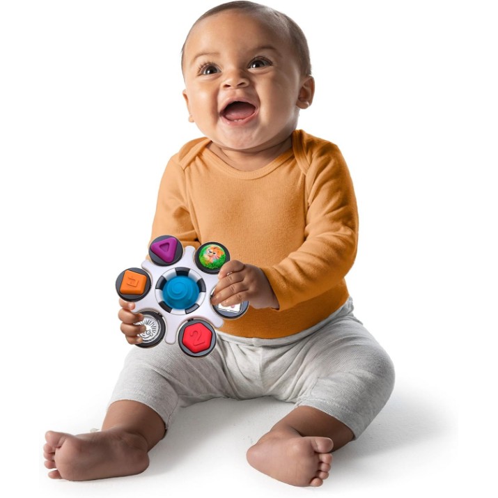 Jucărie senzorială Baby Einstein Curiosity Clutch Twist & Pop (12491)